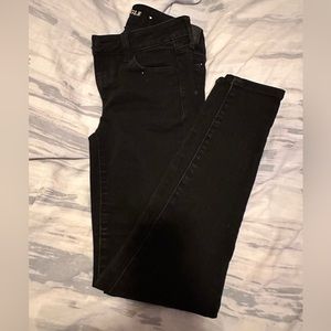 American Eagle size 0 black jeggings